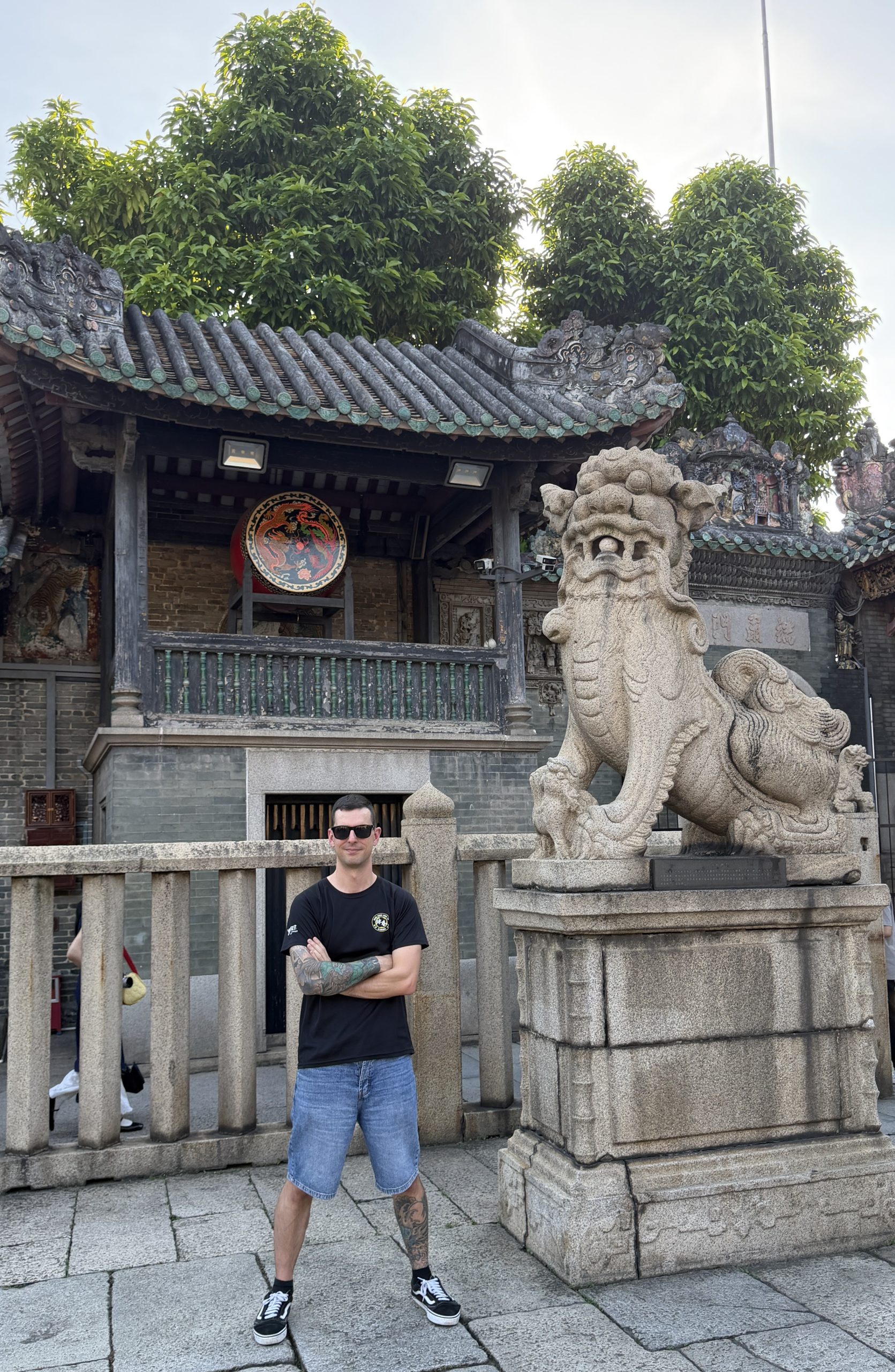 Sifu John Wong - Ancestral temple - Foshan verano 2026 -